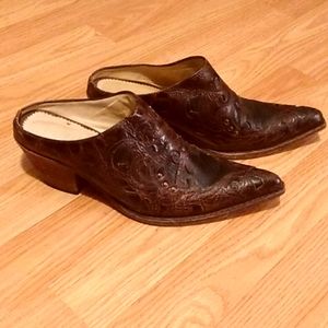 Corral vintage slip on boots